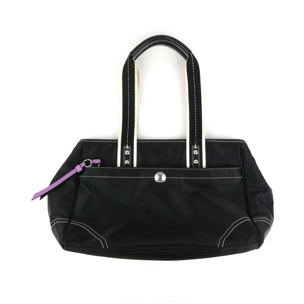 Coach Black Nylon Shoulder Bag F11993